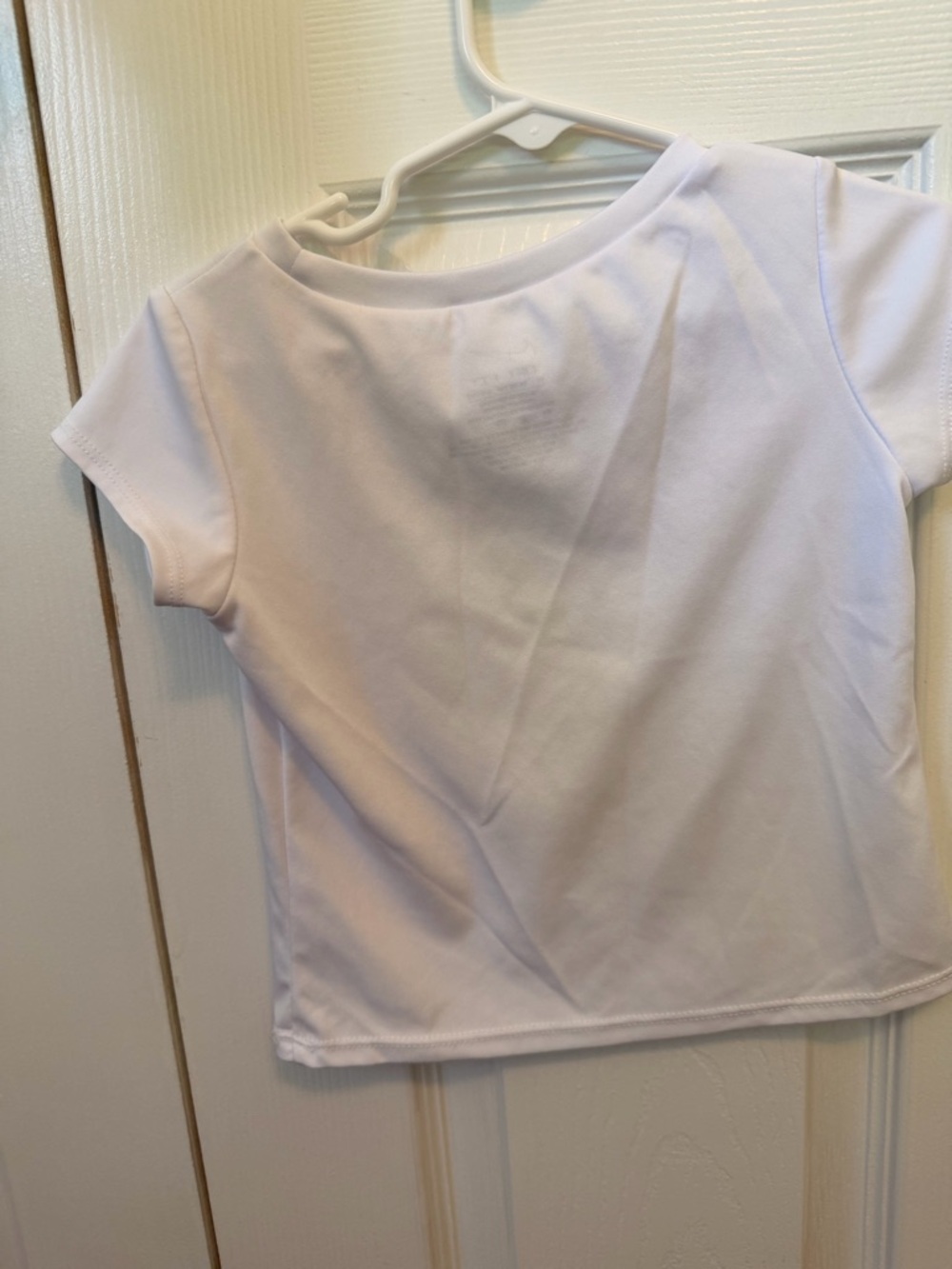 Nike White Tee and Black Shorts Set with Pink, Teal & Blue Logo - Picture 6 of 8